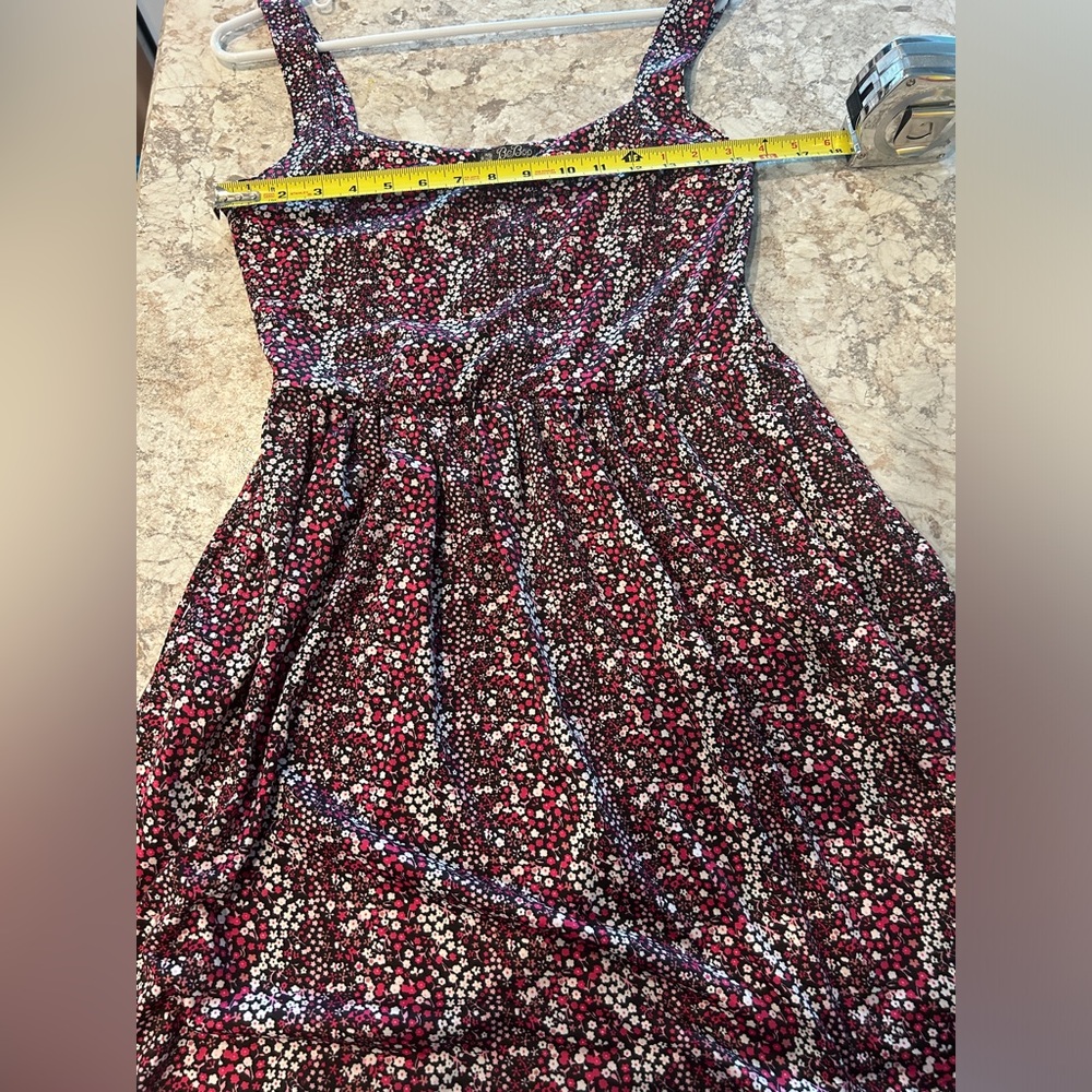 Bebop Floral Print Dress Large - Picture 9 of 10